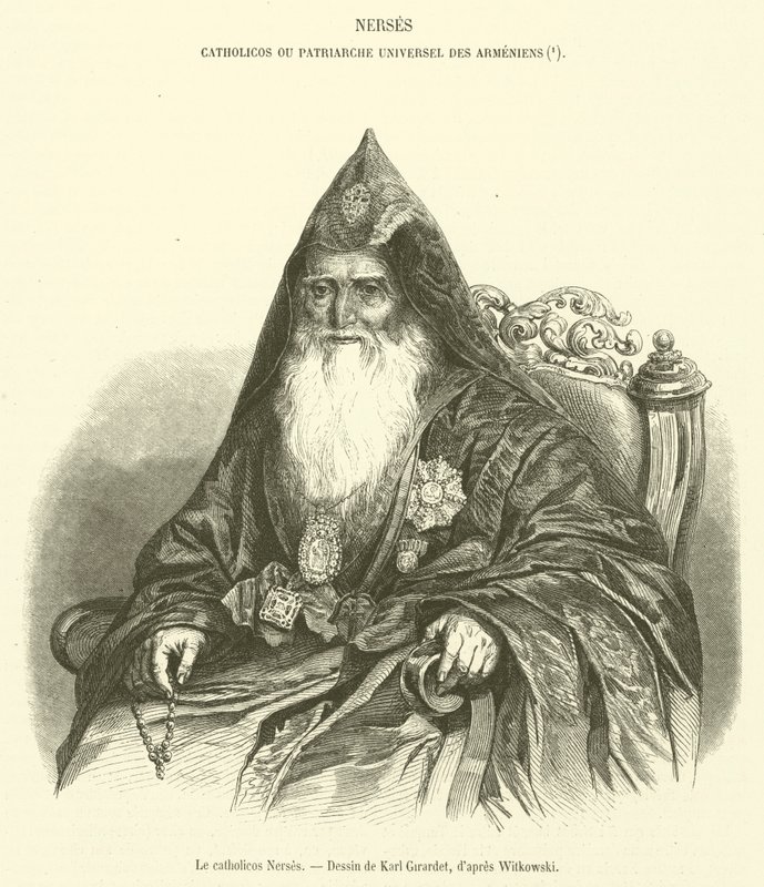Le catholicos Nerses (kaiverrus) tekijältä French School