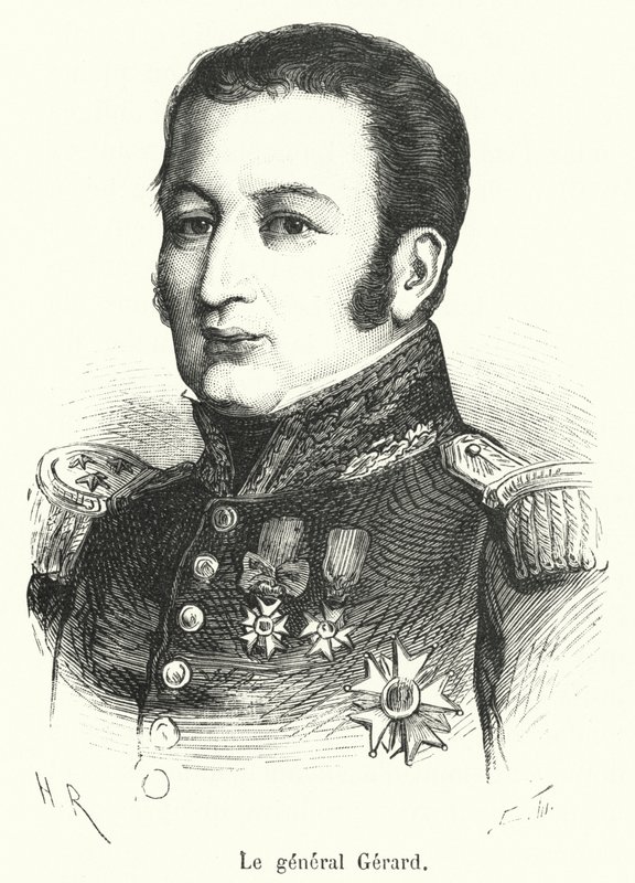 Le general Gerard (kaiverrus) tekijältä French School