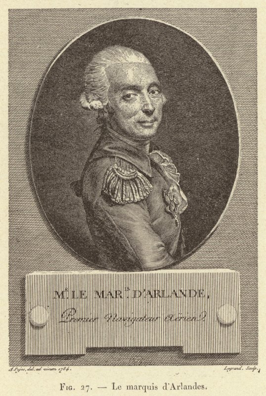 Arlandesin markiisi (kaiverrus) tekijältä French School