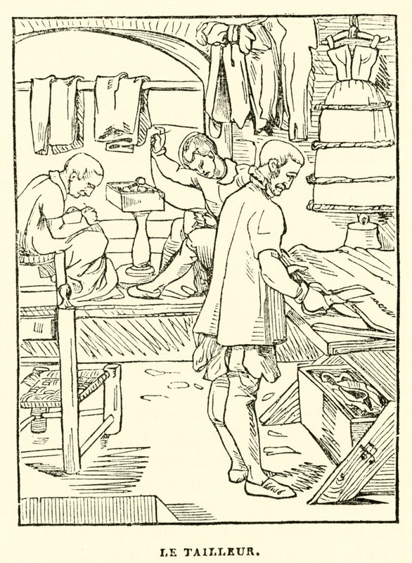 Tailor (kaiverrus) tekijältä French School