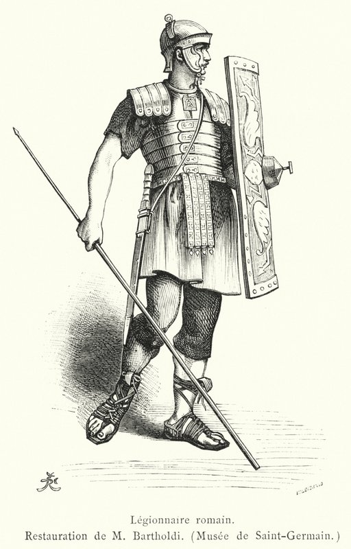 Legionnaire romain (kaiverrus) tekijältä French School