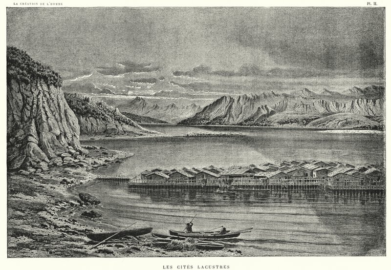 Lacustrine Cities (kaiverrus) tekijältä French School