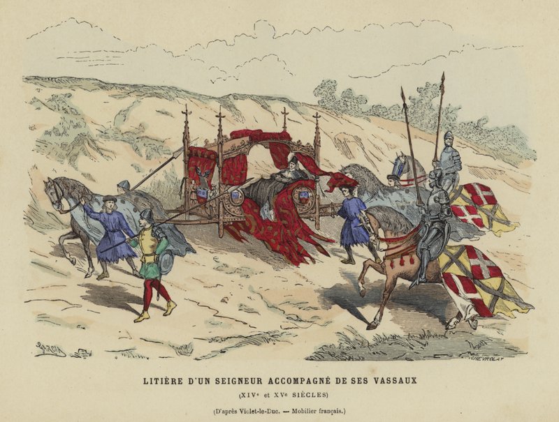 Huonekalut ja erilaiset esineet 1100- ja 1300-luvuilta tekijältä French School