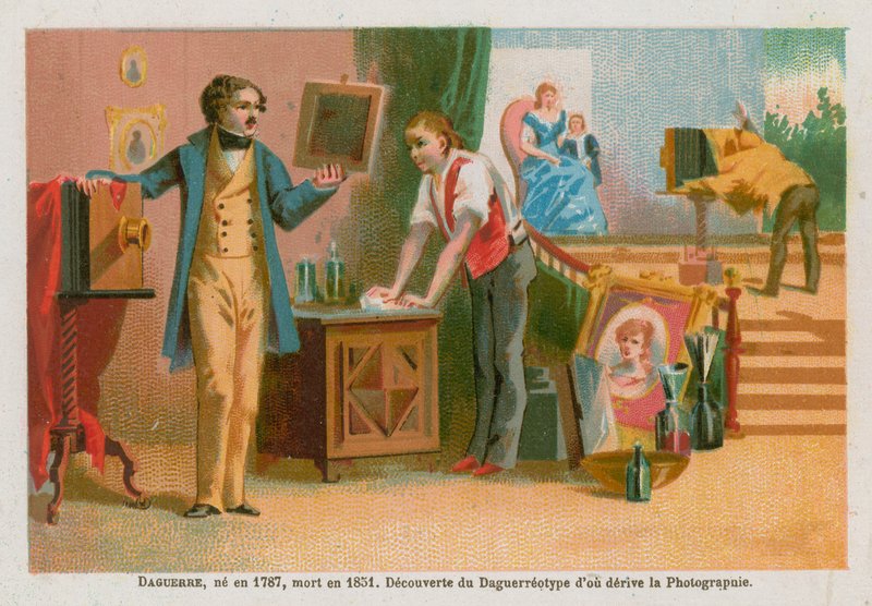 Louis Daguerre, 1800-luvun ranskalainen valokuvauksen pioneeri tekijältä French School