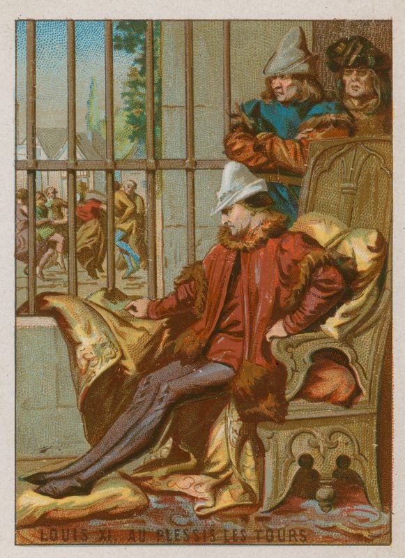 Louis XI Plessis Les Toursissa tekijältä French School