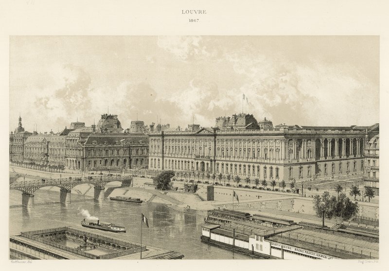 Louvre, 1867 tekijältä French School