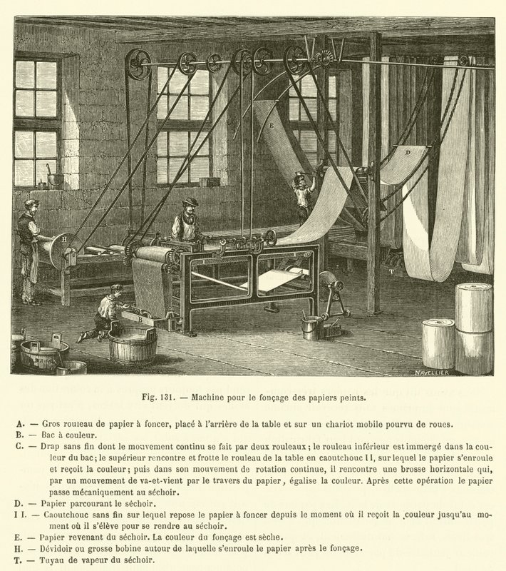 Kone taustakuvien tummentamiseen (kaiverrus) tekijältä French School