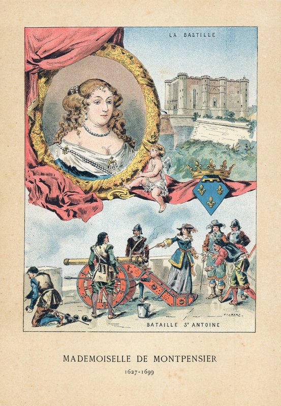 Mademoiselle de Montpensier tekijältä French School