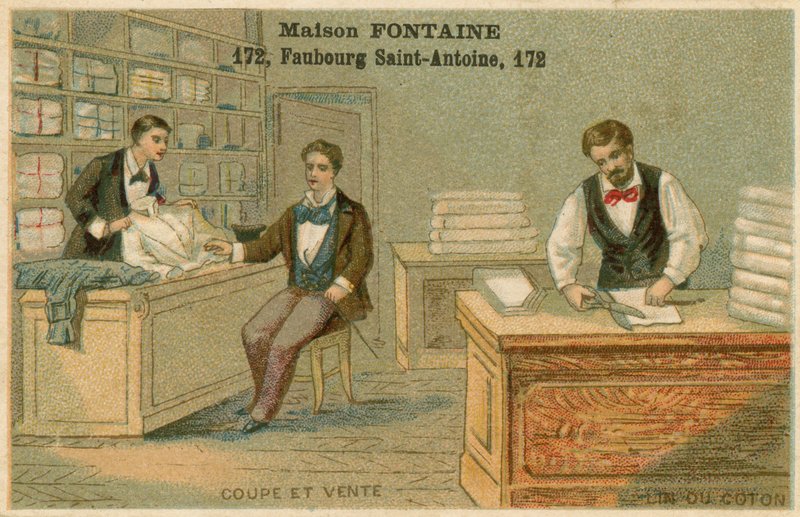 Maison Fontaine -kauppakortti tekijältä French School