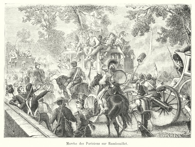 Pariisilaisten marssi Rambouillet