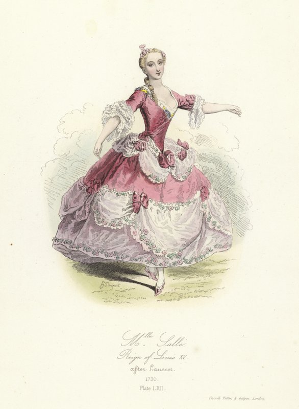 Marie Salle, ranskalainen tanssija; Ludvig XV:n hallituskausi tekijältä French School