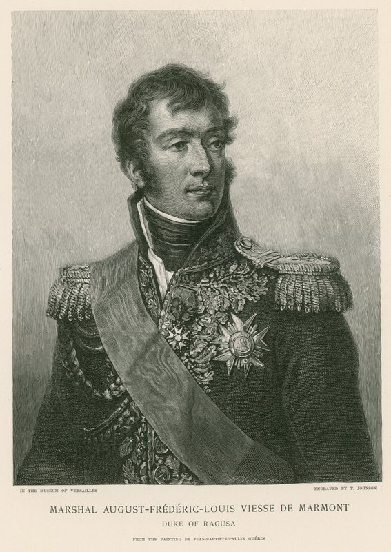 Marsalkka August-Frederic-Louis Viesse de Marmont tekijältä French School