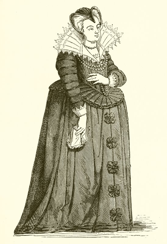 Mary de Medici leskenä tekijältä French School