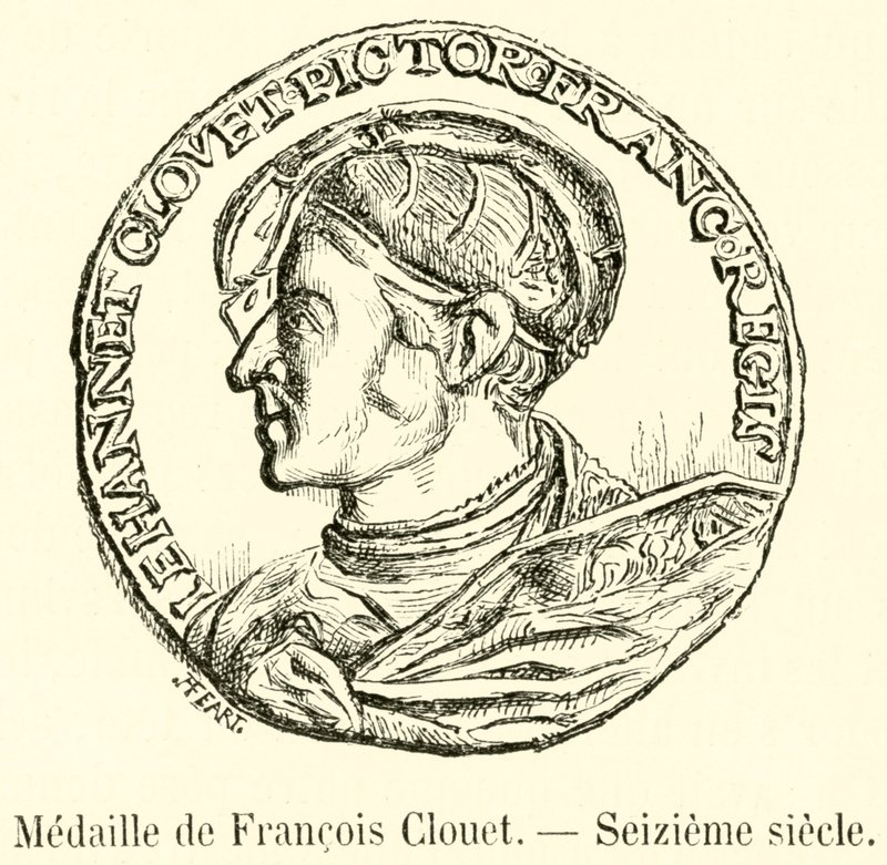 Francois Clouetin mitali, 1500-luku (kaiverrus) tekijältä French School