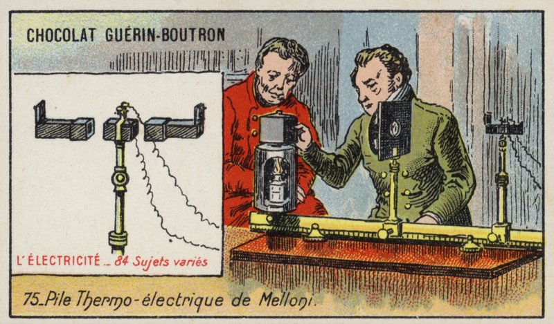 Mellonin lämpöpaalu (chromolitho) tekijältä French School