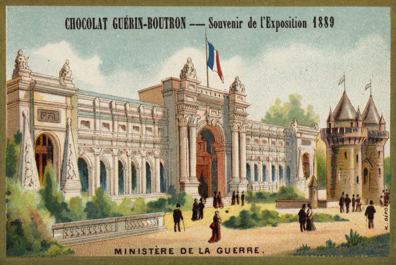 Sotaministeriö (chromolitho) tekijältä French School
