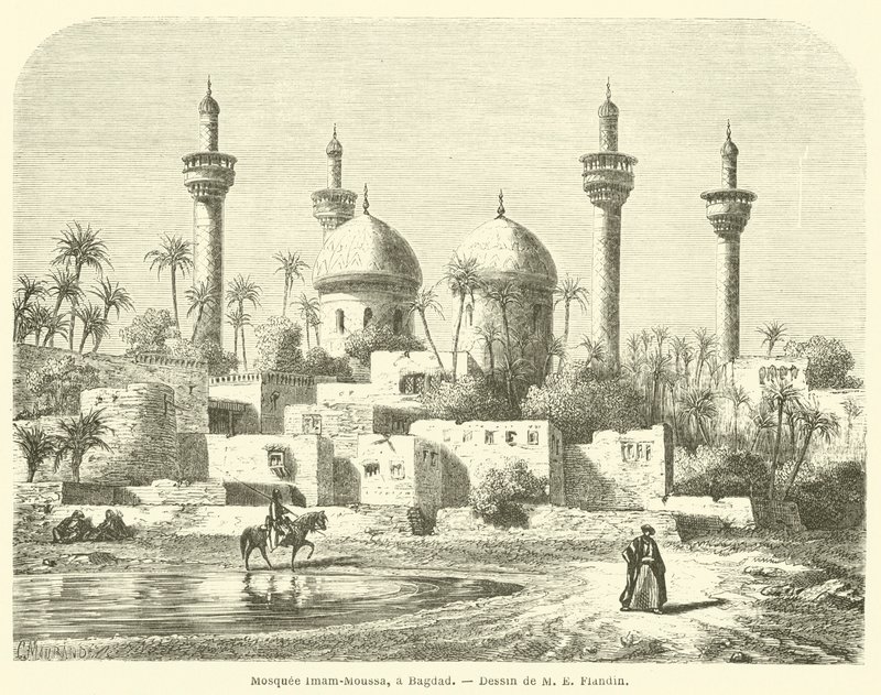 Moskeija Imam-Moussa, Bagdad (kaiverrus) tekijältä French School