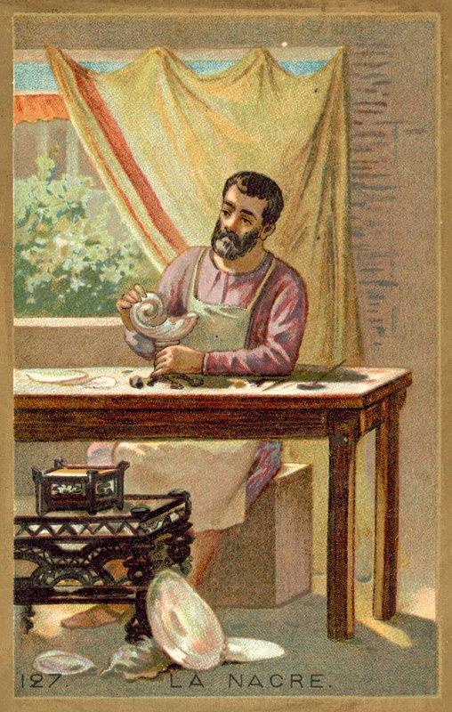 Helmi (chromolitho) tekijältä French School