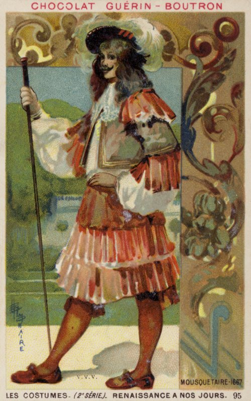 Muskettisoturi, 1600-luku tekijältä French School