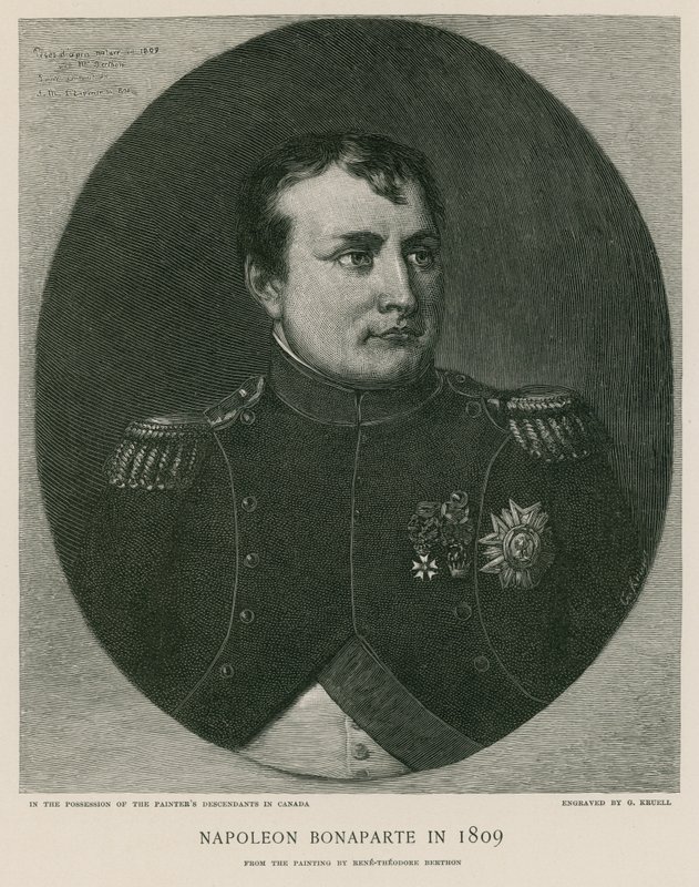 Napoleon Bonaparte vuonna 1809 tekijältä French School