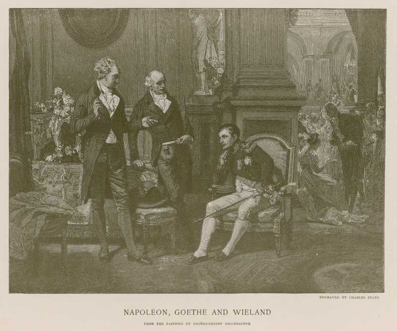 Napoleon, Goethe ja Wieland tekijältä French School