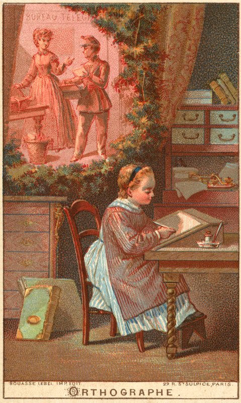 Ortografia (chromolitho) tekijältä French School