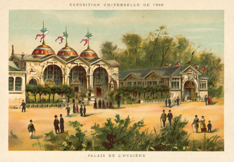 Hygienian palatsi, yleisnäyttely 1889, Pariisi tekijältä French School