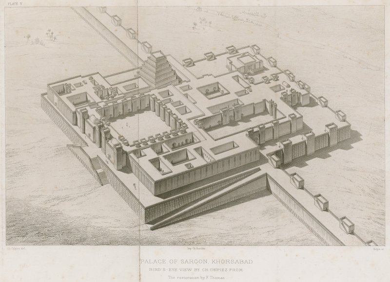 Sargon Khorsabadin palatsi tekijältä French School