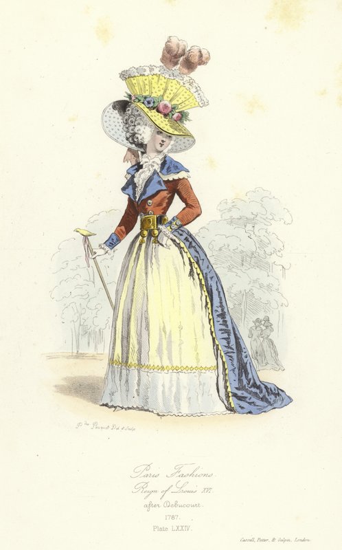 Pariisin muoti, Ludvig XVI:n hallituskausi tekijältä French School
