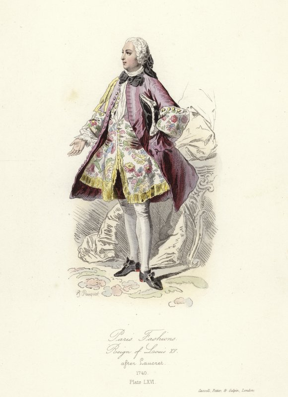 Pariisin muoti, Ludvig XV:n hallituskausi tekijältä French School