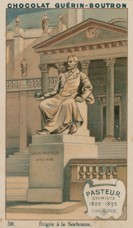 Pasteur, kemisti, 1822-1895, perustettu Sorbonnessa tekijältä French School