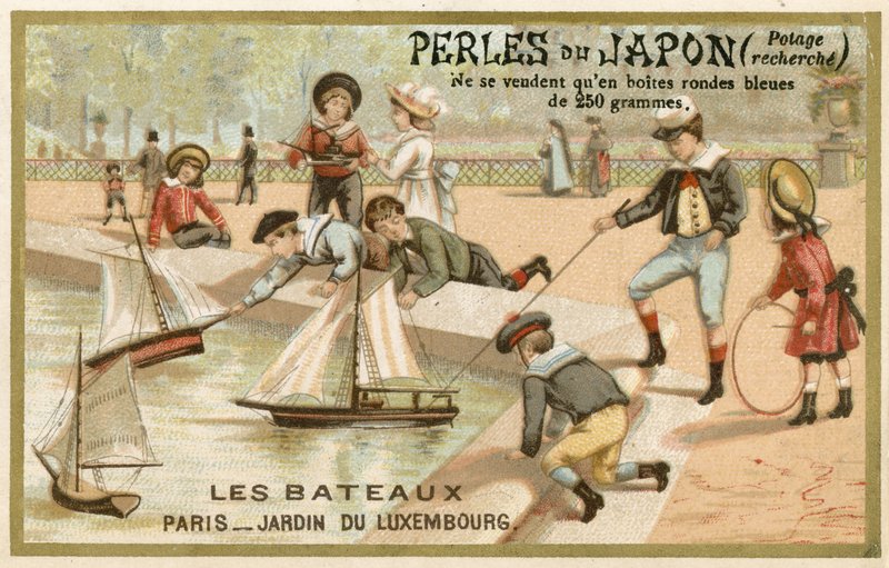 Japanilaisten helmien kauppakortti tekijältä French School