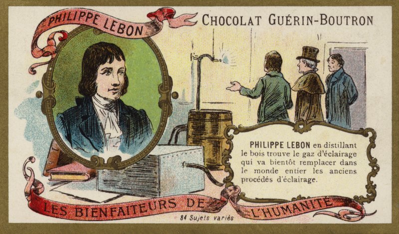 Philippe Lebon, ranskalainen insinööri ja kemisti (chromolitho) tekijältä French School