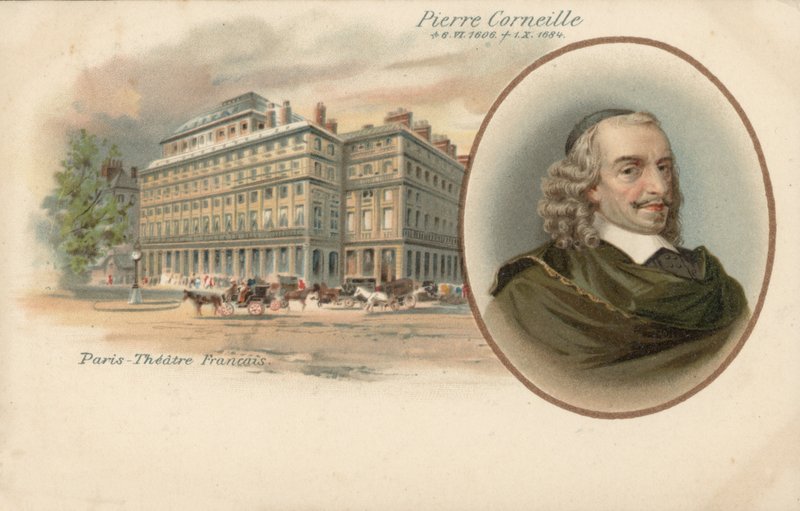 Pierre Corneille (väri litho) tekijältä French School