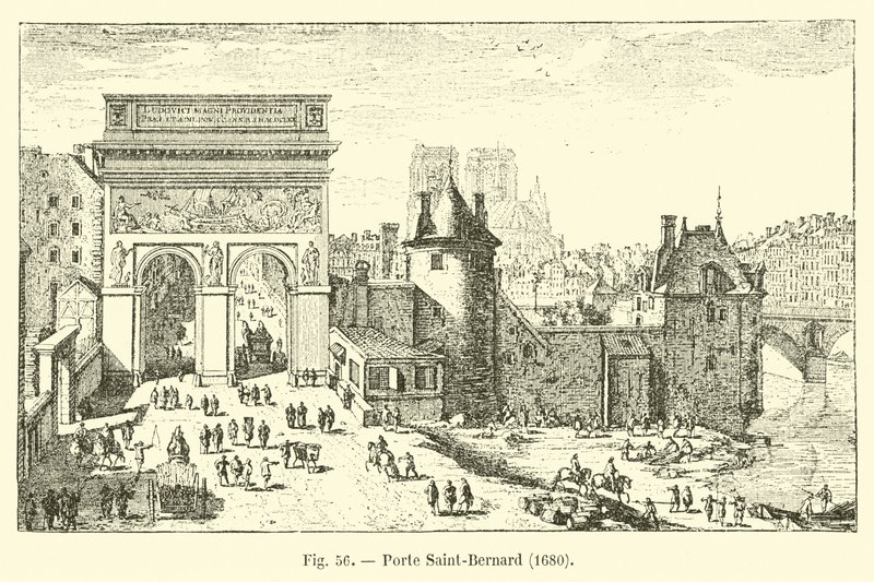 Pyhän Bernardin portti, 1680 tekijältä French School