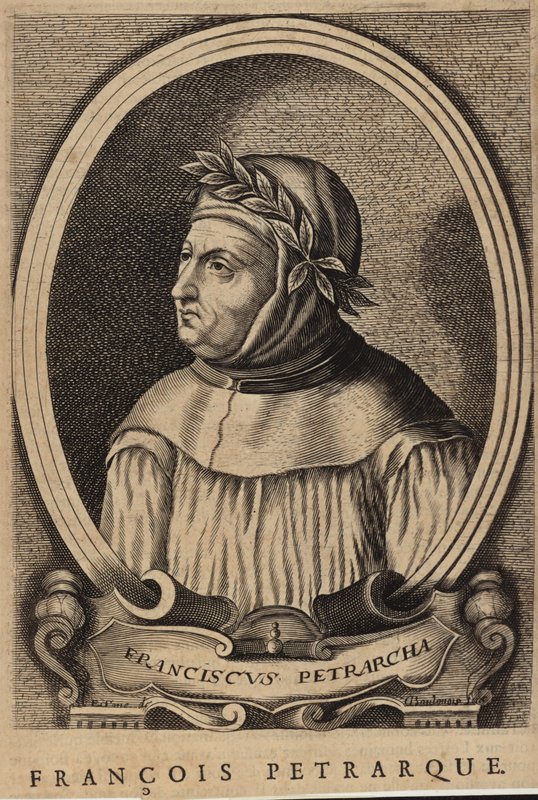 Francesco Petrarchin muotokuva tekijältä French School