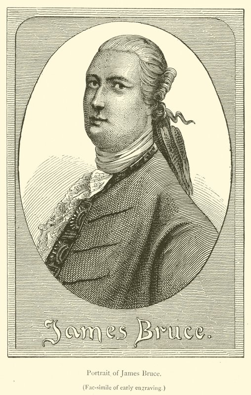 James Brucen muotokuva (kaiverrus) tekijältä French School