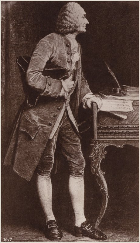 Jean-Philippe Rameaun muotokuva tekijältä French School