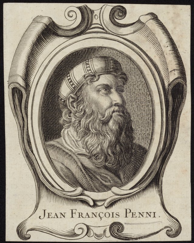 Jean Francois Pennin muotokuva tekijältä French School