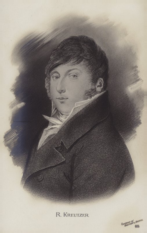 Rodolphe Kreutzerin muotokuva tekijältä French School