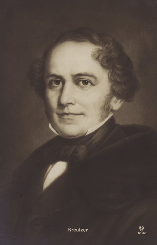 Rodolphe Kreutzerin muotokuva tekijältä French School