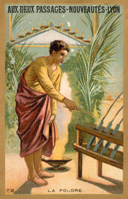 jauhe (chromolitho) tekijältä French School