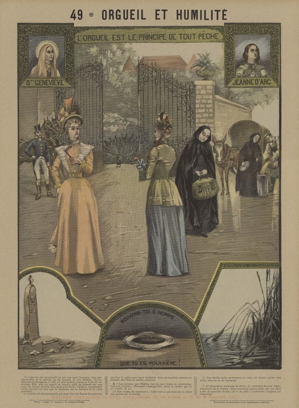 Ylpeys ja nöyryys (väri litho) tekijältä French School