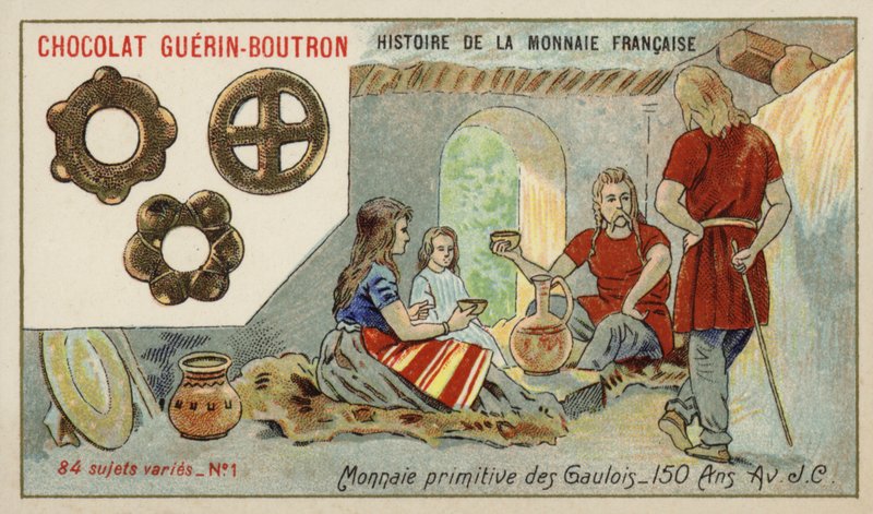 Gallialaisten primitiiviset kolikot tekijältä French School