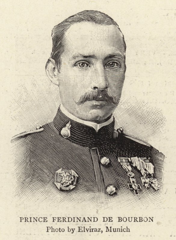 Prinssi Ferdinand de Bourbon (kaiverrus) tekijältä French School