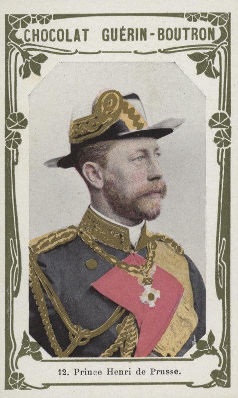 Preussin prinssi Henrik (värillinen kuva) tekijältä French School