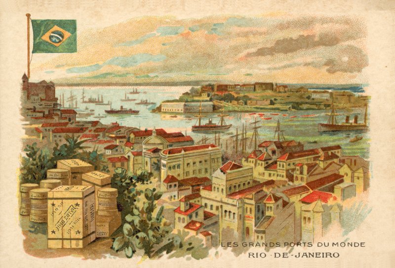 Rio de Janeiro, Brasilia (chromolitho) tekijältä French School