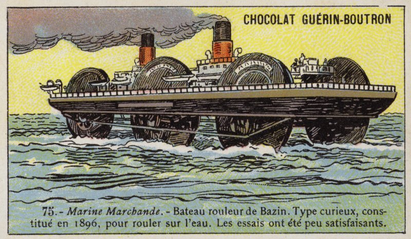 Ernest Bazinin suunnittelema rullalaiva tekijältä French School