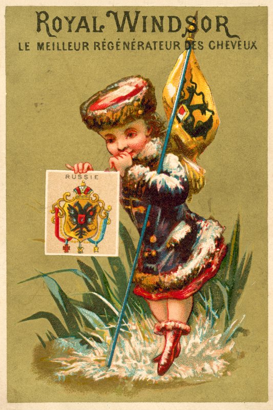 Venäjä (chromolitho) tekijältä French School