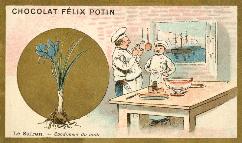 Sahrami (chromolitho) tekijältä French School